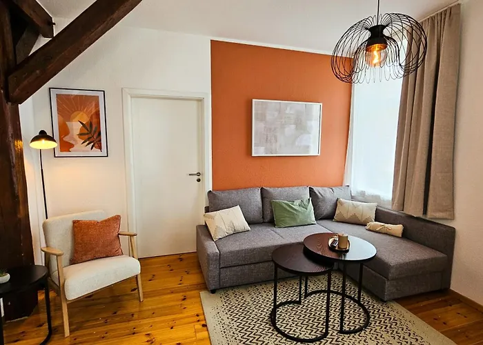 Apartment Micasa - Altstadt Zentral - Zwischen Anger Und Kraemerbruecke - Wlan - Familienfreundlich *